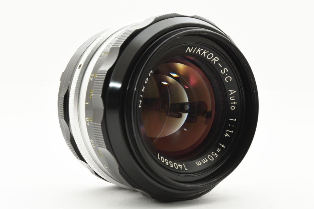 超美品 ニコン AI NIKKOR S.C Auto 50mm 1.4 B371
