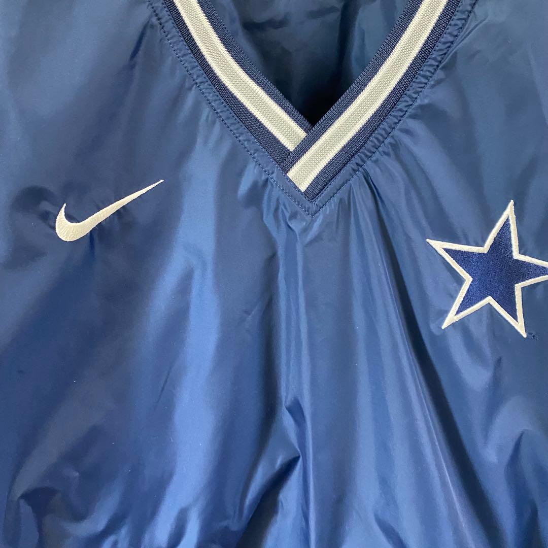 【未使用品】ナイキ×NFL ダラスカウボーイズ　プルオーバーナイロンジャケット