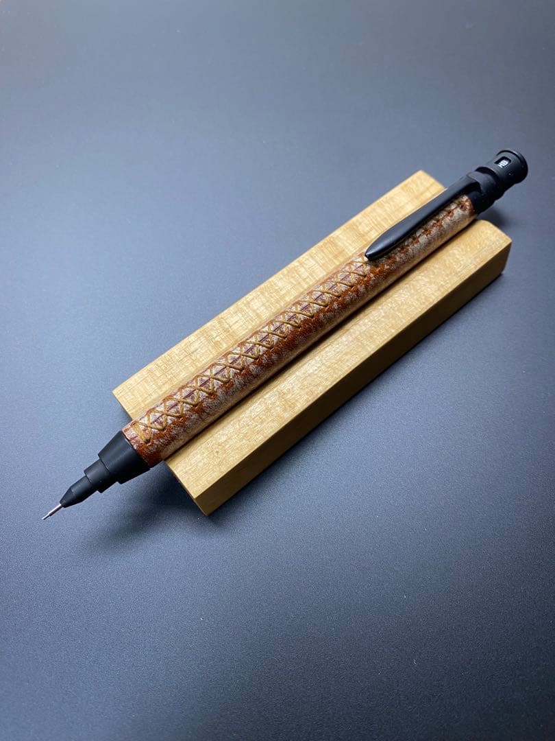 TAKE SEA LEATHER マルゴーフォグ　ブラウン　MDS1　シャーペン