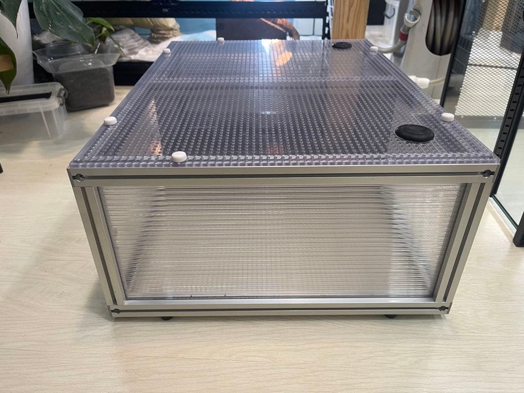 中古　きなとのケージ屋さんのセパレート仕様の爬虫類ケージ