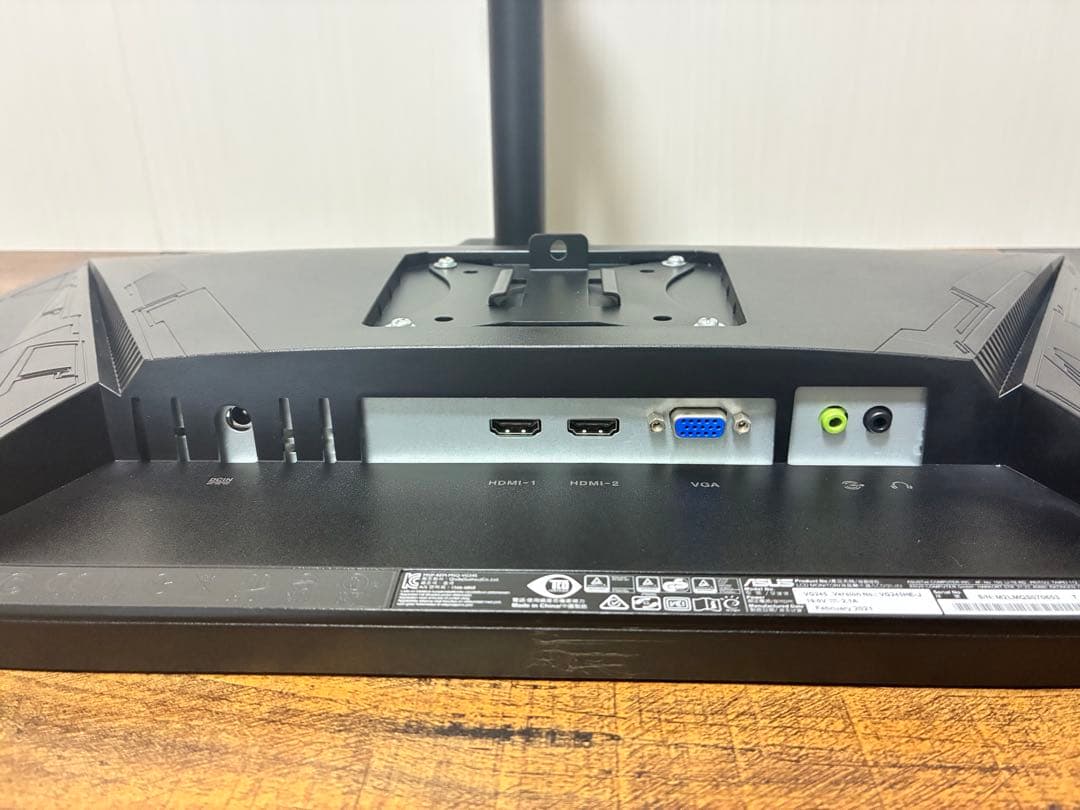 ASUS ゲーミングモニター24インチ 2枚セット