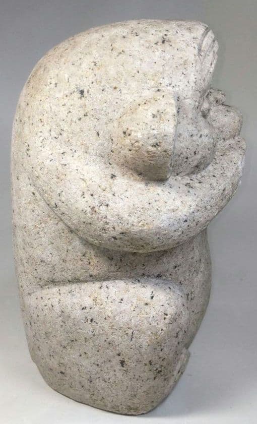 三猿の石像彫刻（見ざる、言わざる、聞かざる）