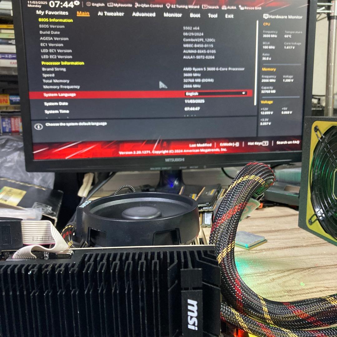 【動作確認済】ASUS ROG STRIX B450-I GAMING