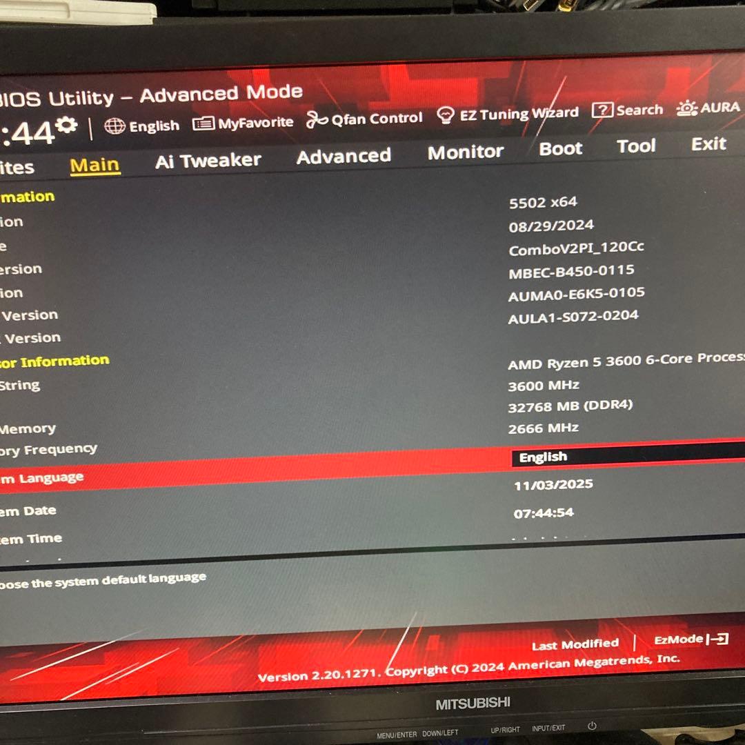 【動作確認済】ASUS ROG STRIX B450-I GAMING
