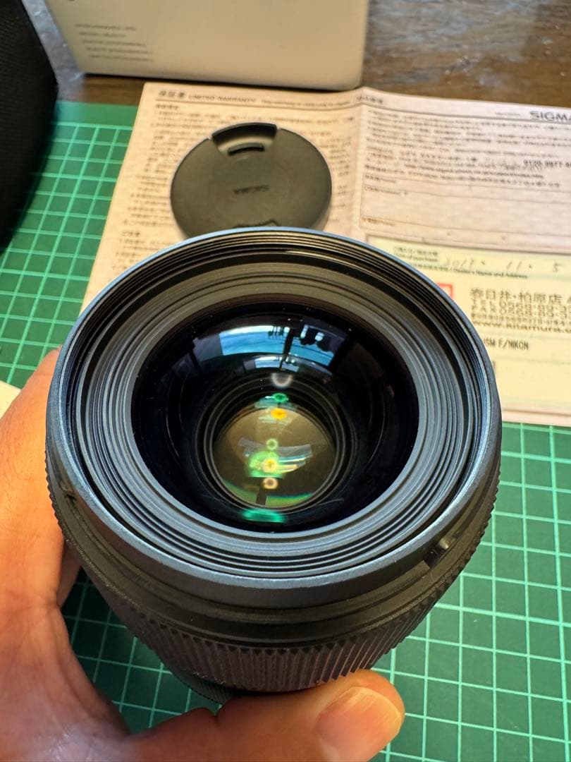 【美品】 SIGMA シグマ 35㎜ F1.4 ニコンFマウント用