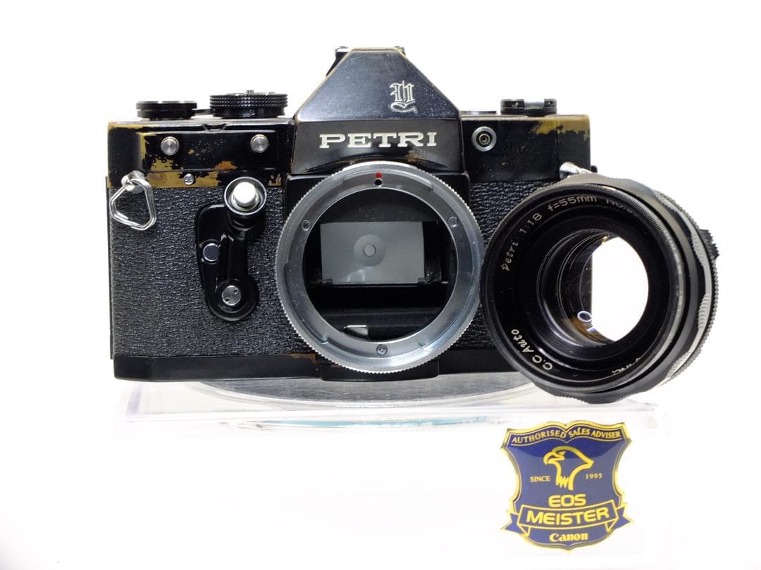 【写確認整備品】ペトリV6ⅡBLACK／CCオートペトリ55mmf1.8付