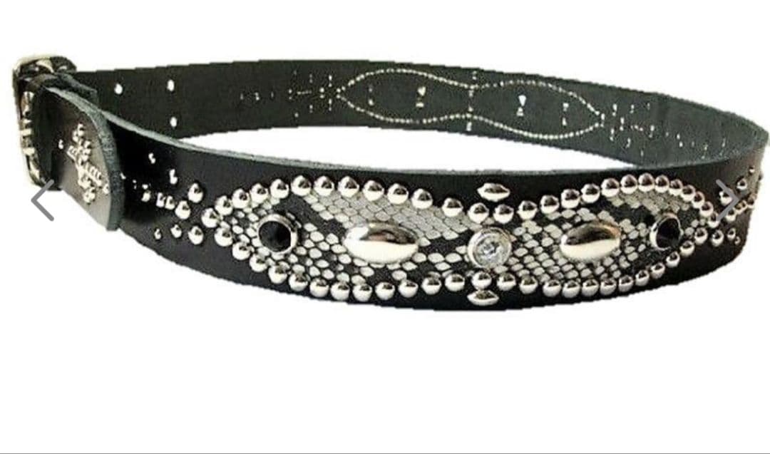 栃木レザー　スタッズベルト