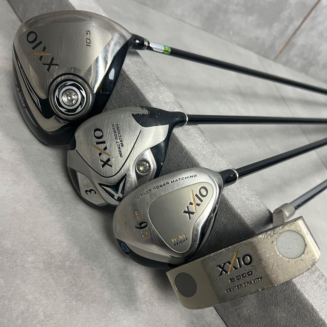 オールゼクシオ　メンズゴルフ14本フルセット　右　フレックスS　XXIO