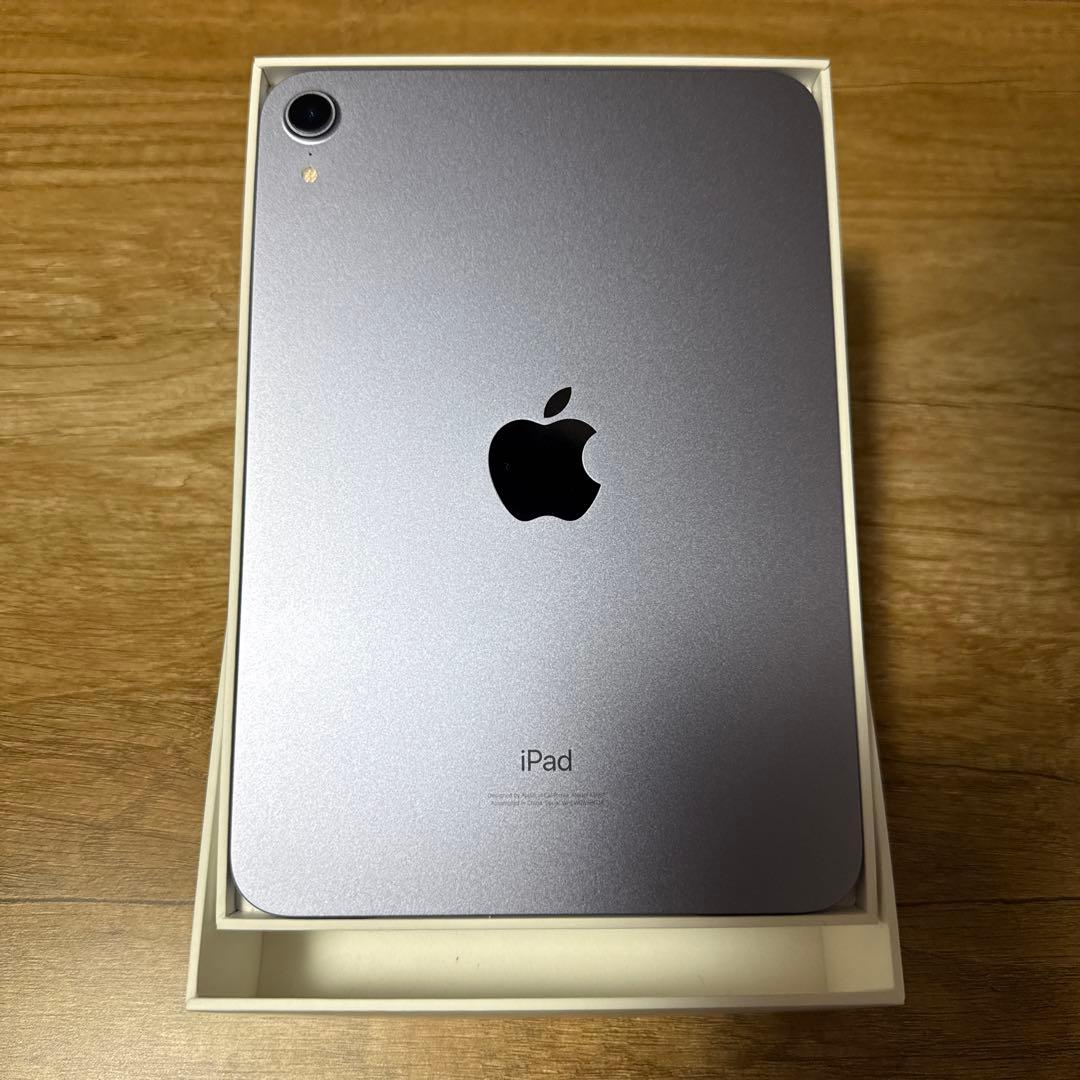 Apple iPad mini(第6世代) パープル 本体 Wi-Fi 64GB