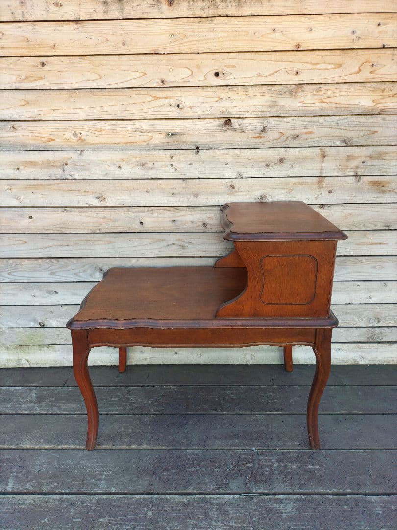 M♦年末Sale東名 希少　US製　ウッド エンドテーブル　サイドテーブル