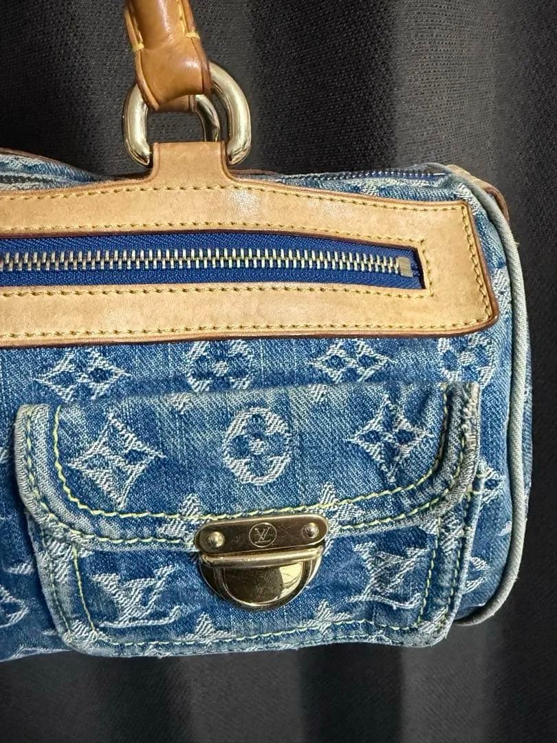 最安値‼️LOUIS VUITTONルイ・ヴィトンモノグラムデニム ネオスピーディ