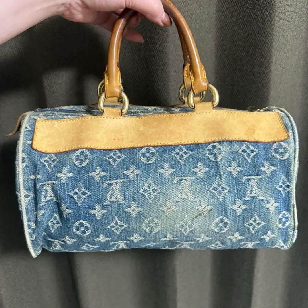 最安値‼️LOUIS VUITTONルイ・ヴィトンモノグラムデニム ネオスピーディ