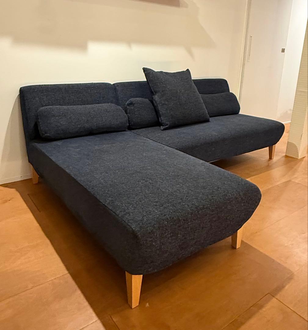 FLANNEL SOFA | MAROON カウチソファ