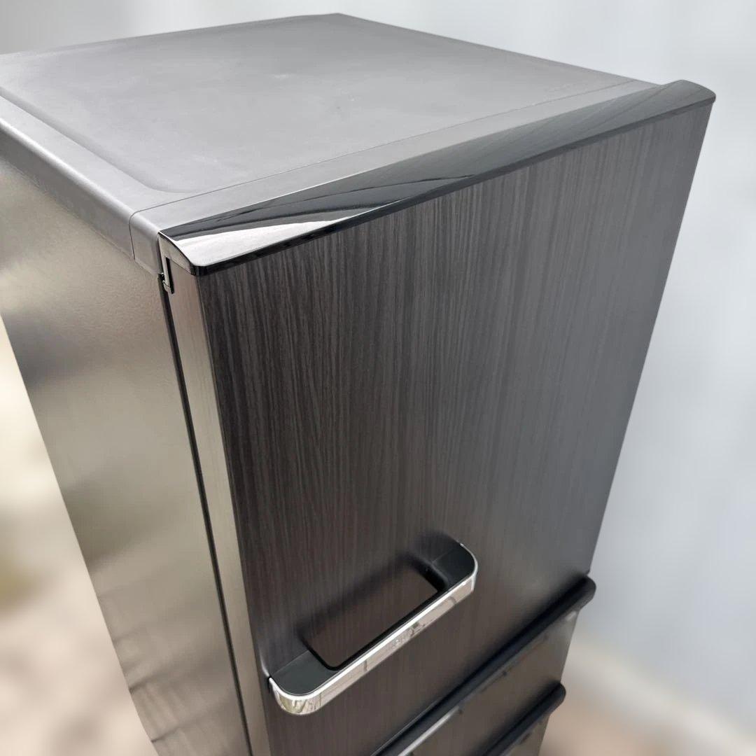 極美品 AQUA 2023年製 3ドア冷蔵庫 272L 高品位ウッドブラック