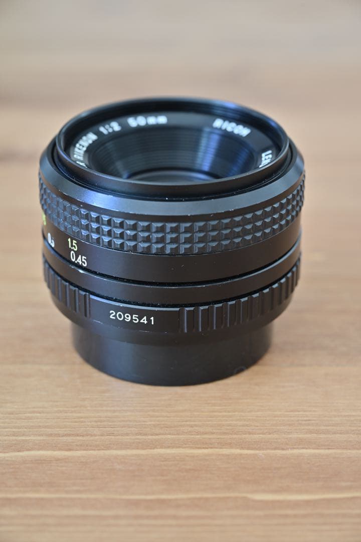 RICOH XR RIKENON 50mm f/2 初期型(富岡工学)