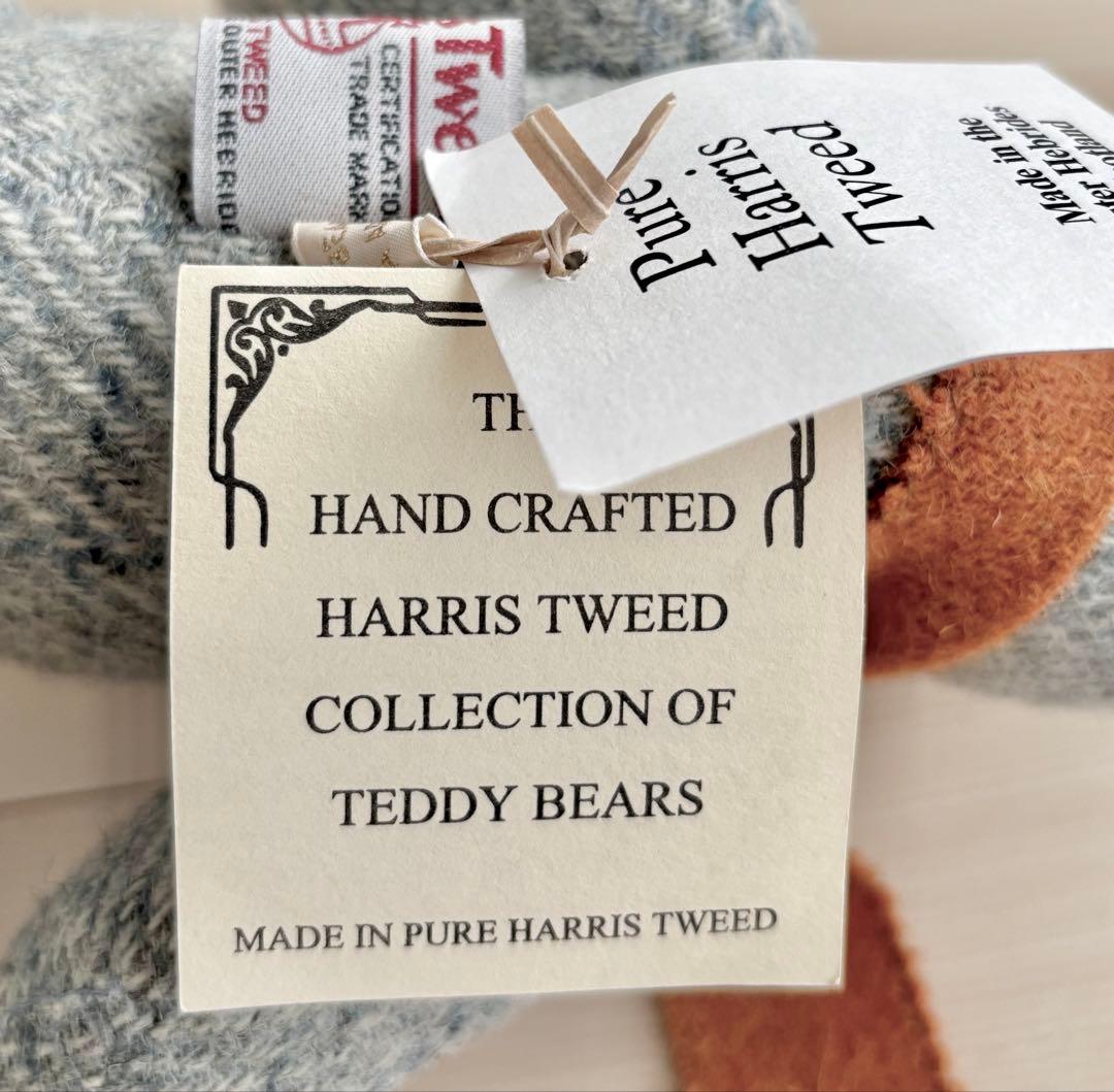《新品・タグ付》貴重❗️ハリスツイード★テディベア