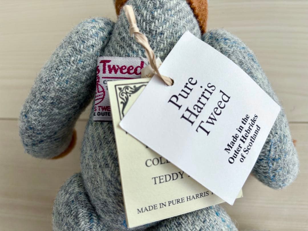 《新品・タグ付》貴重❗️ハリスツイード★テディベア