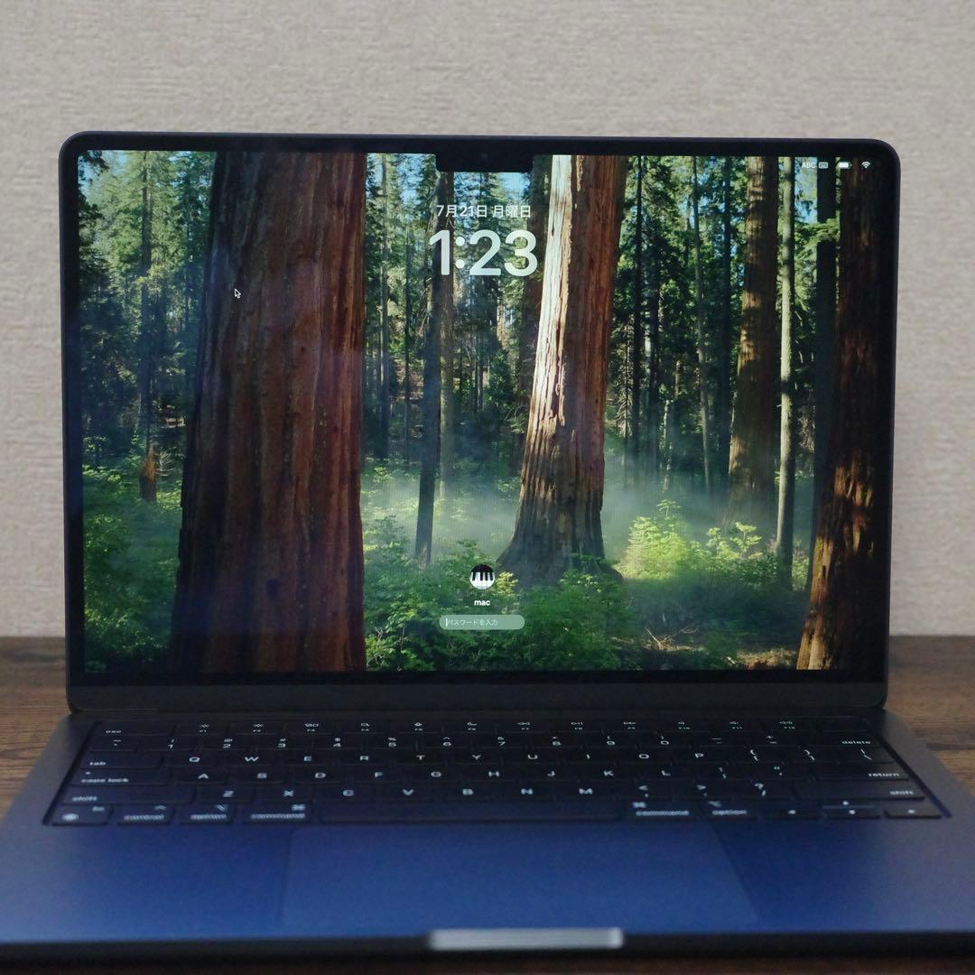 最新OS MacBook Air M2 8GB 512GB US配列 13インチ