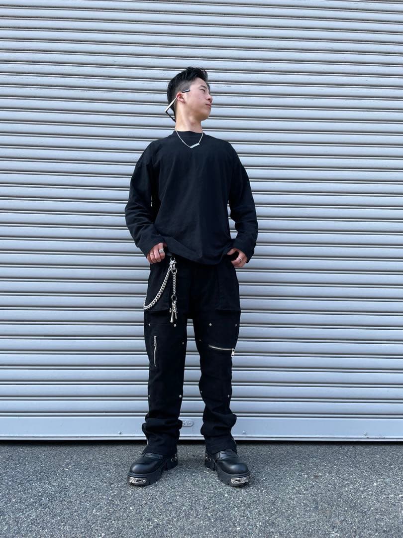 シルバー チェーン キーチェーン　メンズ　ステンレス