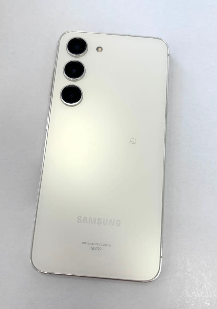 ④ 美品　GALAXY S23★256G ホワイト
