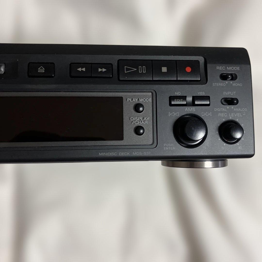 マリンゴールドさん専用SONY MD デッキ MDS-S37 完動品