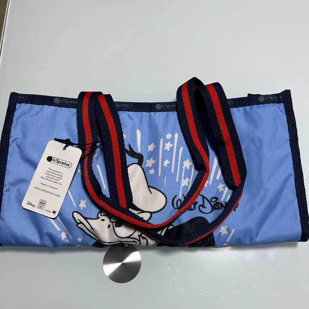 LeSportsac ドナルドダック エコバッグDisney100周年限定