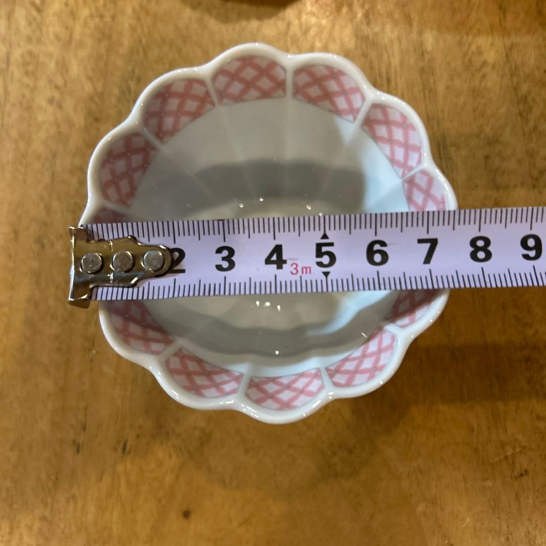 波佐見焼　林九郎窯　花離宮小鉢　四個