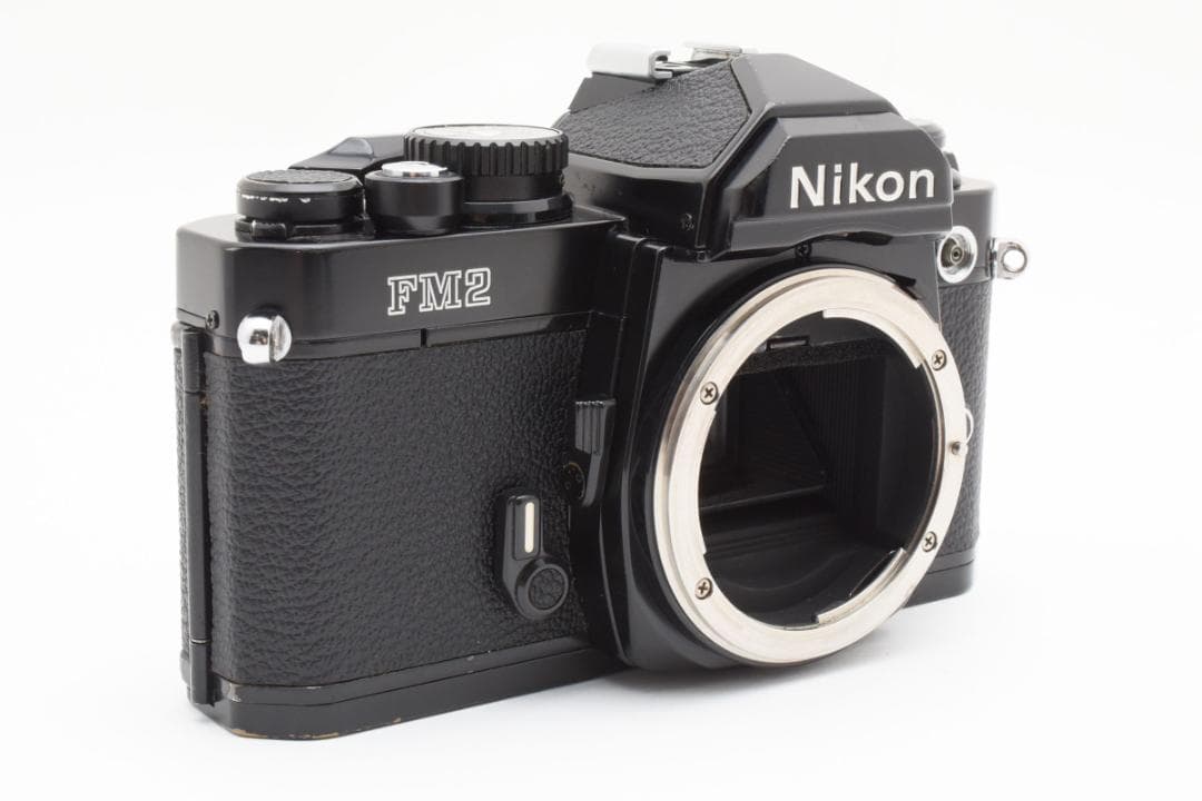 美品 NIKON NEW FM2 ブラック フィルム　モルト新品交換済 M317