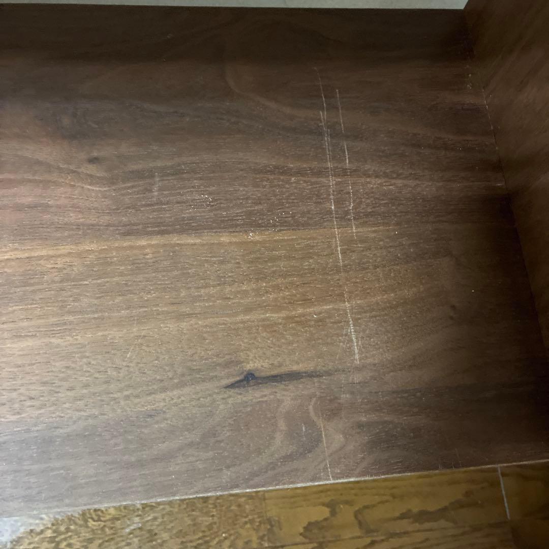 無印良品　スタッキングシェルフ　ウォールナット