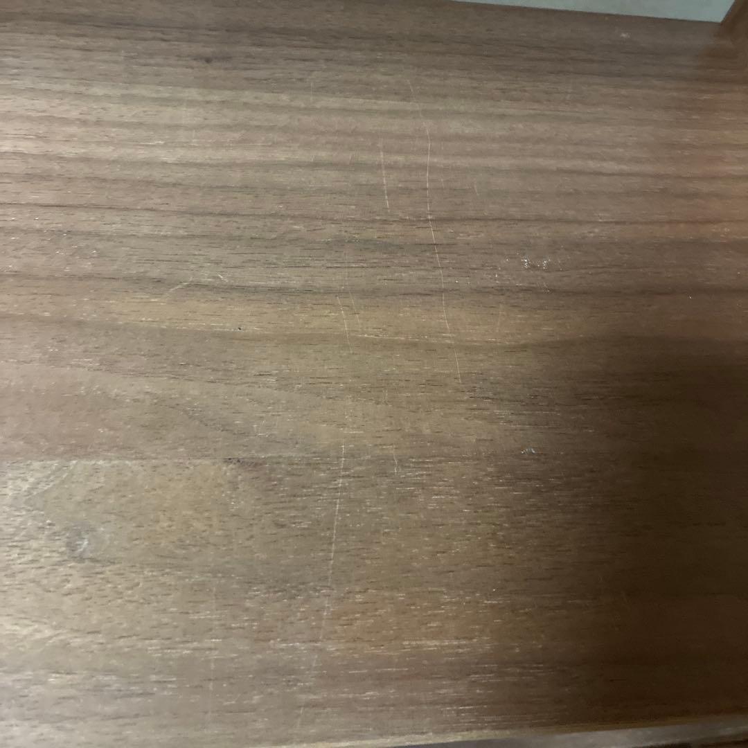 無印良品　スタッキングシェルフ　ウォールナット