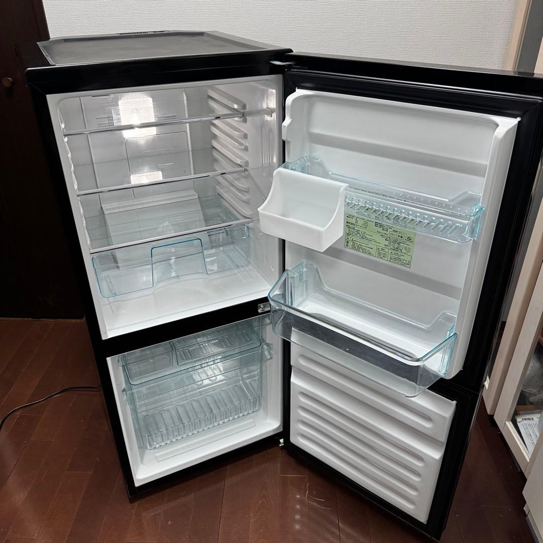 ユーイング U-ING 冷凍冷蔵庫 110 右開き 2ドア ノンフロン