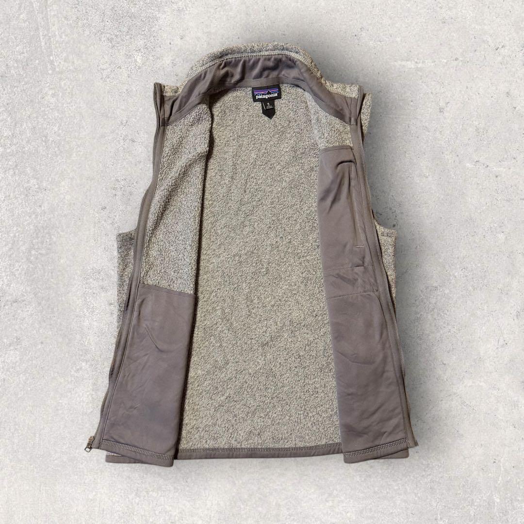 【パタゴニア】ベターセーターベスト　フリースベスト　グレー　19年製　美品 f
