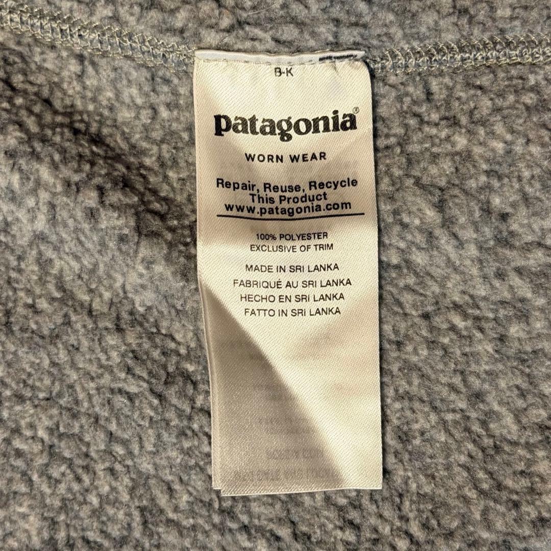 【パタゴニア】ベターセーターベスト　フリースベスト　グレー　19年製　美品 f