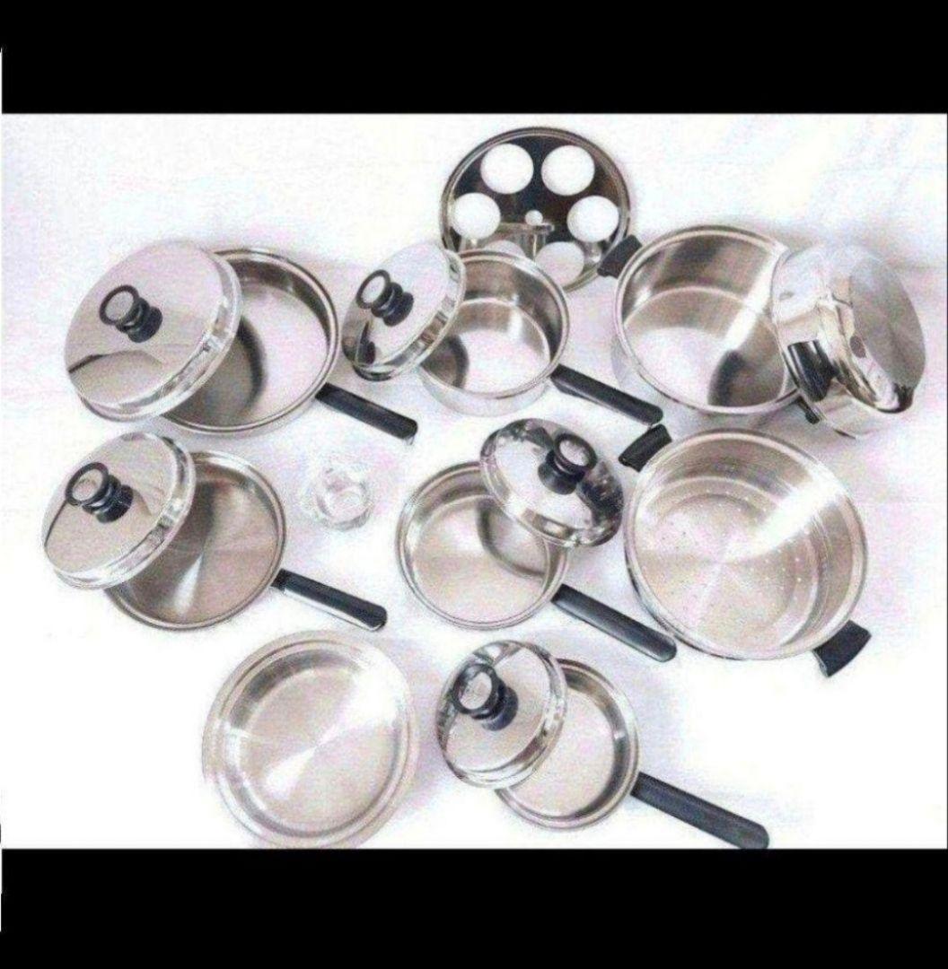 Amway インダクションレンジ対応 アムウェイ 鍋 21ピースセット @