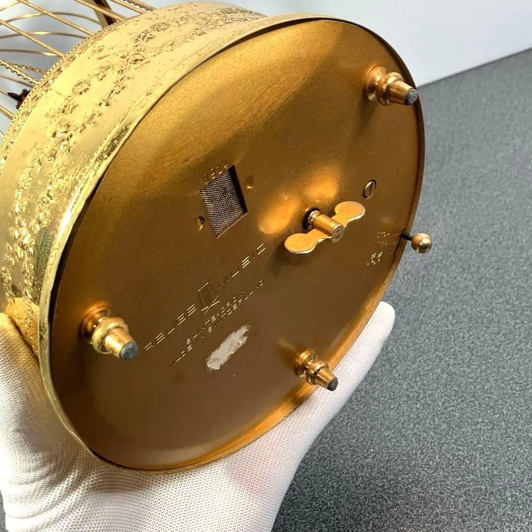 最高級】REUGE シンギングバード 鳥籠オルゴール 動作品