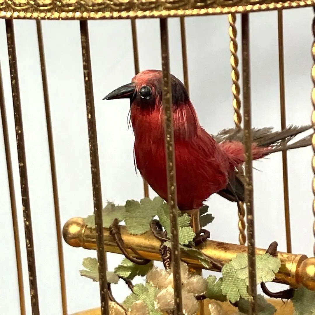 最高級】REUGE シンギングバード 鳥籠オルゴール 動作品