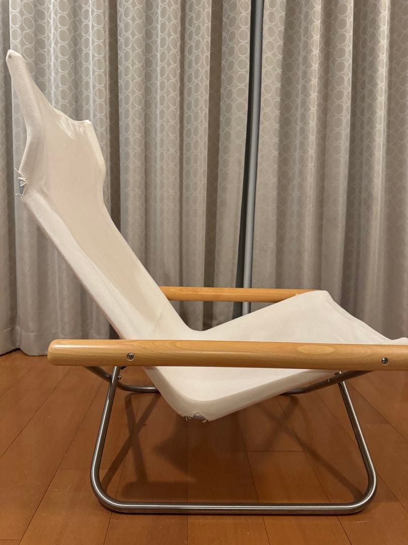ニーチェアX Nychair X ナチュラル／ホワイト 正規品 折りたたみチェア