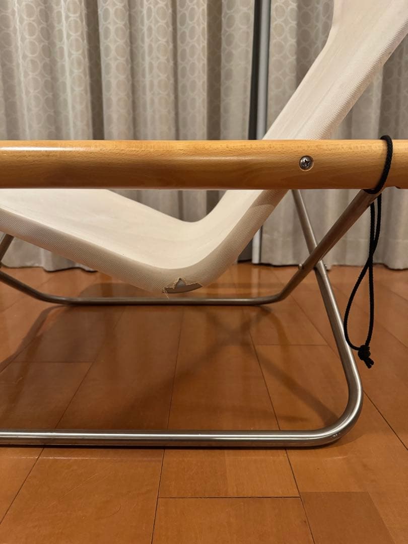 ニーチェアX Nychair X ナチュラル／ホワイト 正規品 折りたたみチェア