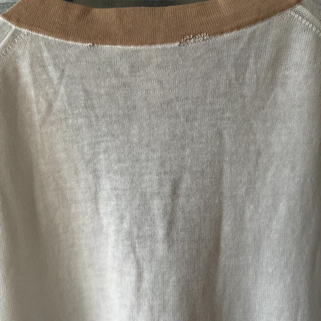 HERMÈS by martin margiela カーディガン　ホワイト