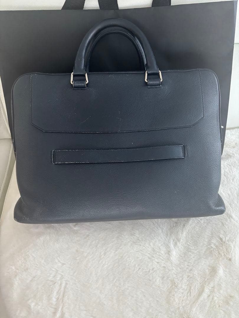 dunhillダンヒル ベルグレイヴ ダブル ドキュメントケース ビジネスバッグ