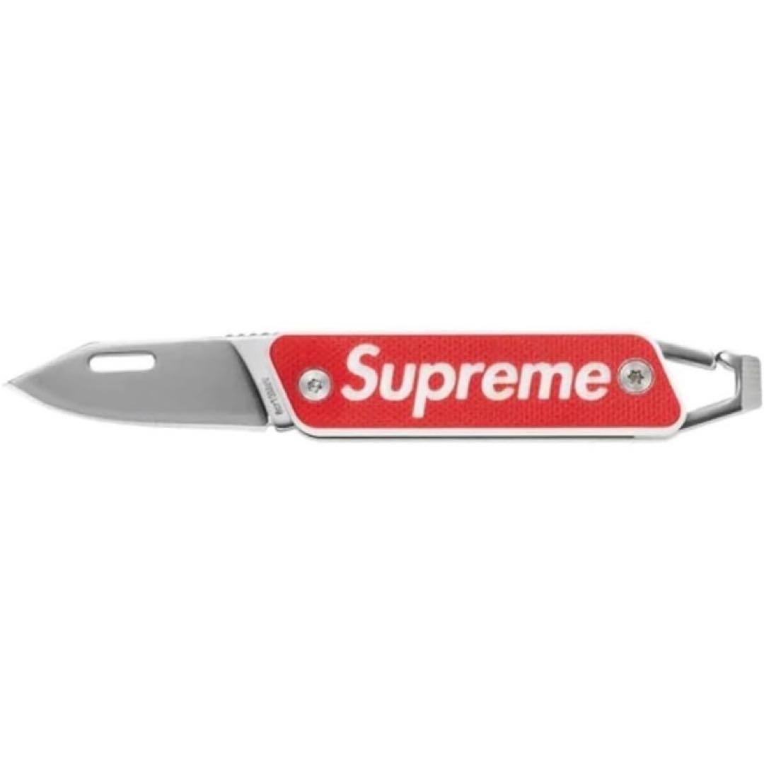 新品Supreme TRUE Modern Keychain Knife RED