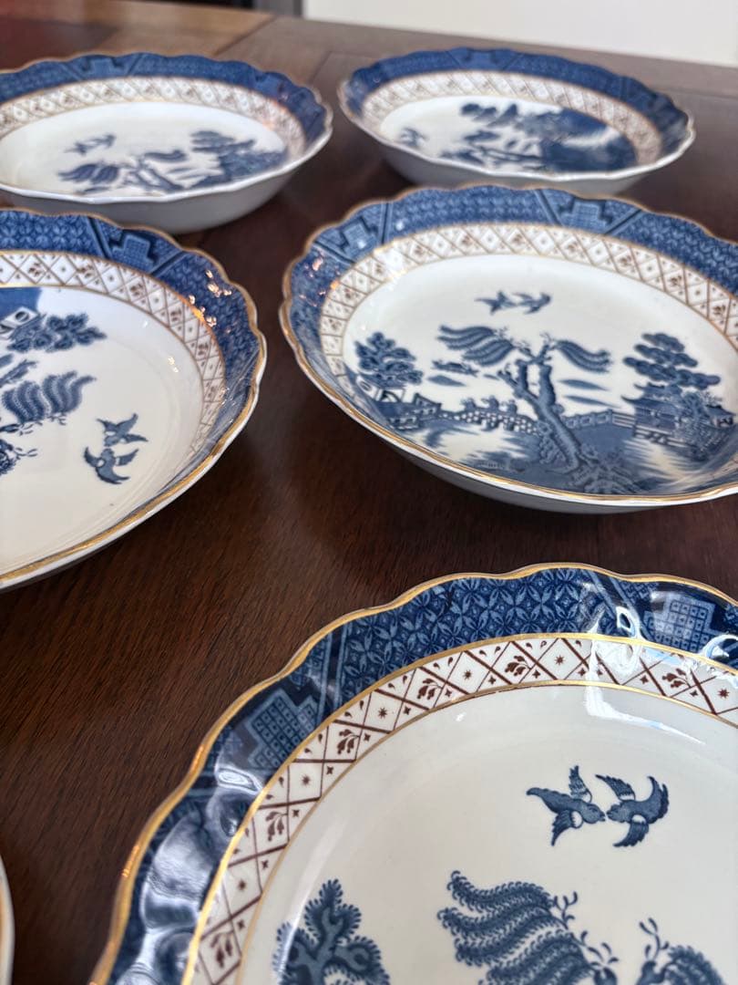 ブース リアルブルーウィロー サラダボウル