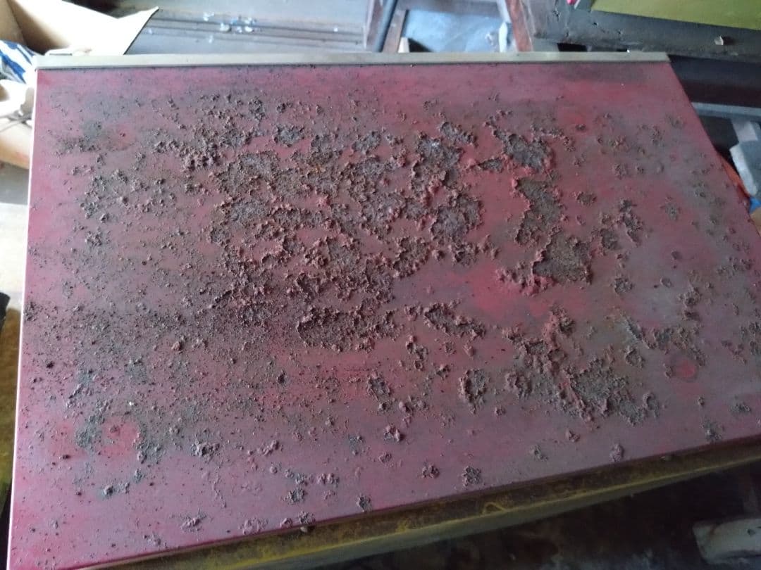 サビ・汚れ・動きません：プラッシー サンデン冷蔵ショーケース 昭和レトロ