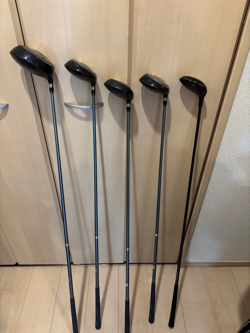 epicure ネイビー レディースキャディバッグ ゴルフクラブ15本セット