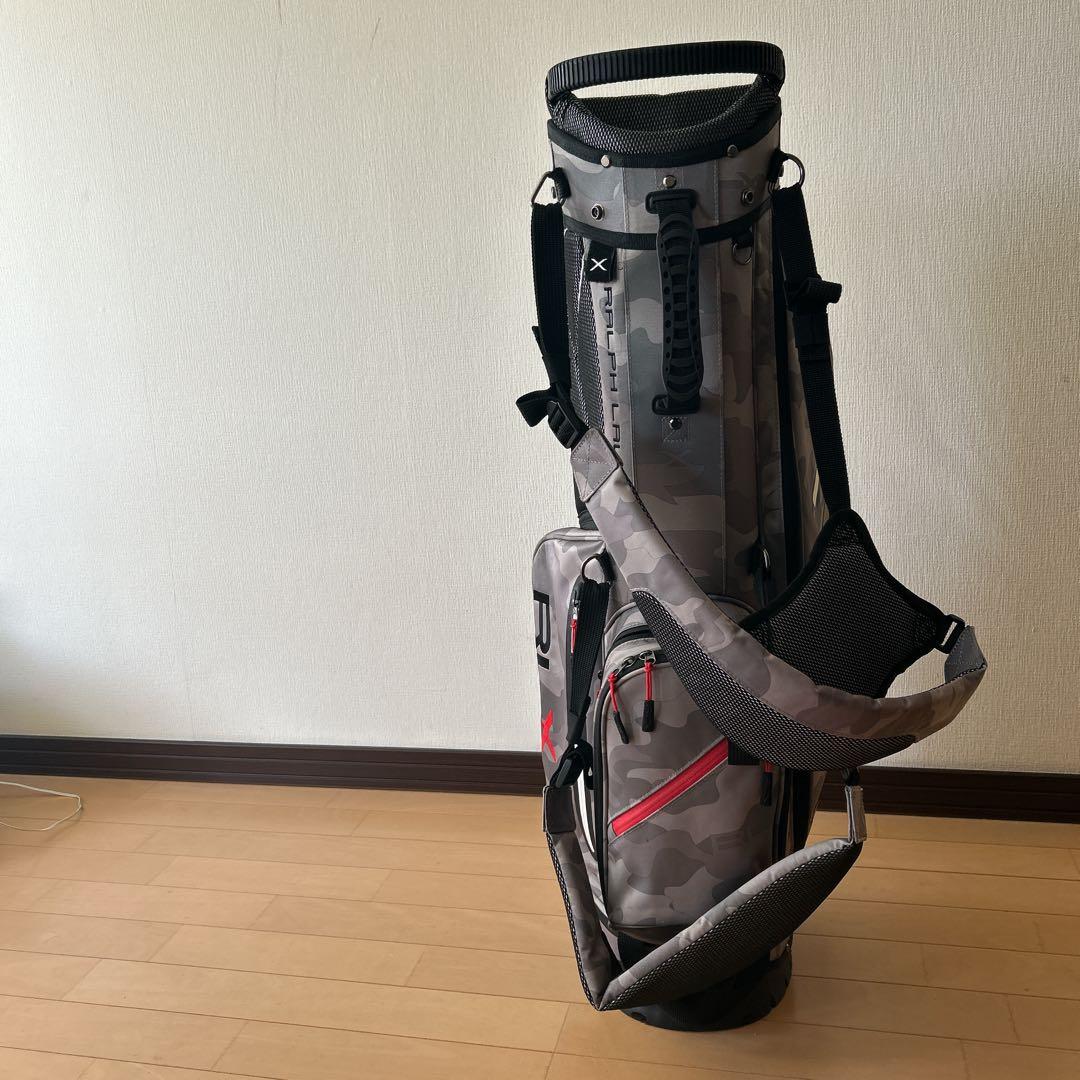 【訳あり】POLO GOLF RLX CAMO2.0 スタンドキャディバッグ