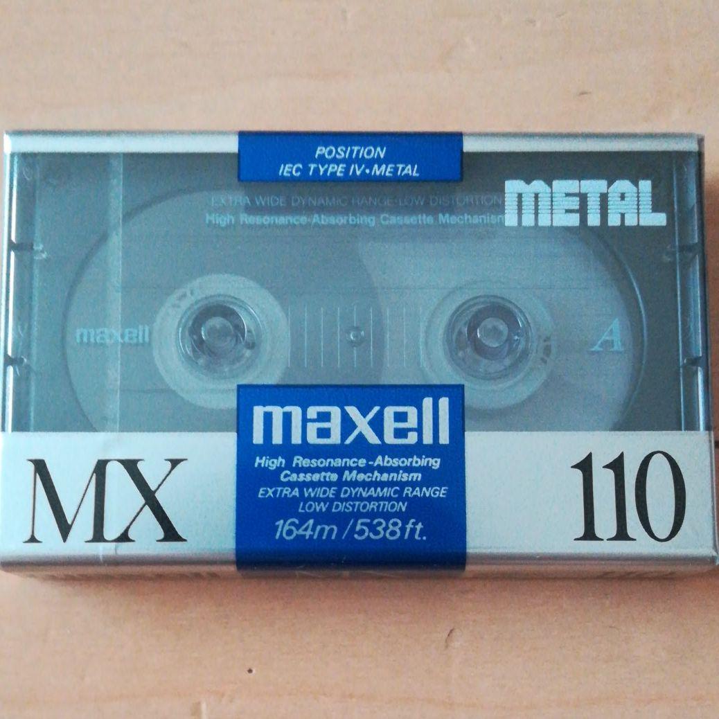 メタルカセットテープMX110