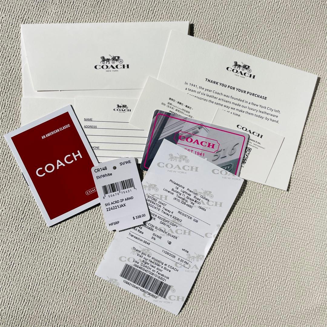 タグ切れ 新品 Coach ローレル ショルダー バッグ CR148