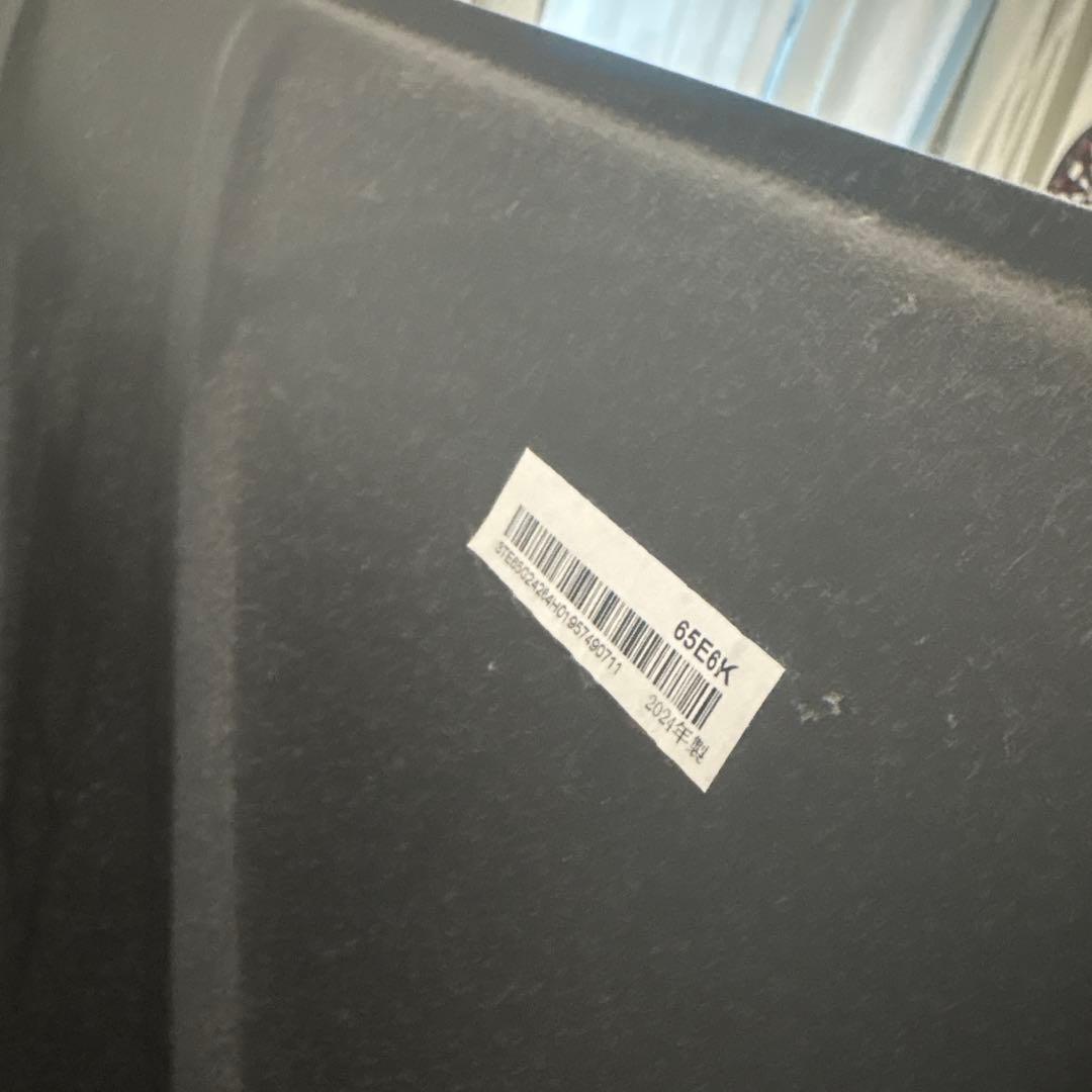 12/31まで　65E6K 65インチ 液晶テレビ　送料込み