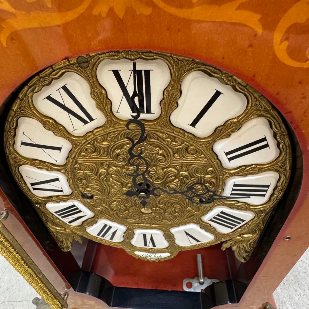 希少 アンティーク振り子置き時計 ドイツ