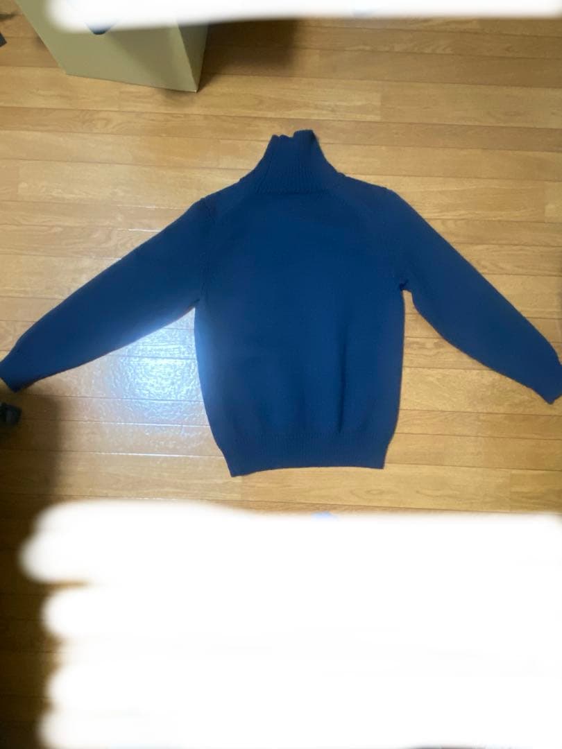 BATONER ネイビー タートルネックセーター サイズ2